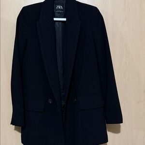 Zara Women's Classic Black Suit Jacket